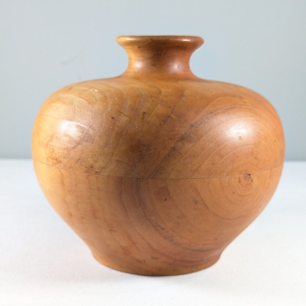 Canadian handmade Maple Wood Vase
